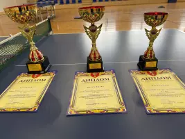 "СШ по настольному теннису "Алтай" победители общекомандного зачета 46 Спартакиады спортивных школ Алтайского края